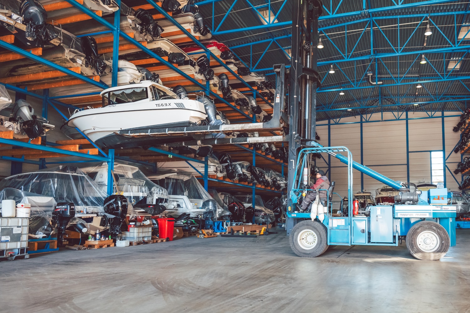 Erikoistuminen tarkoittaa, että osaamme nämä veneet erityisen hyvin